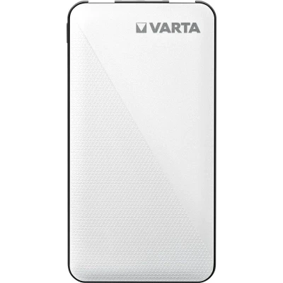 Afbeelding van Varta accu powerbank, 5V/5.000mAh, Energy, wit 2xUSB A/Micro B/ C