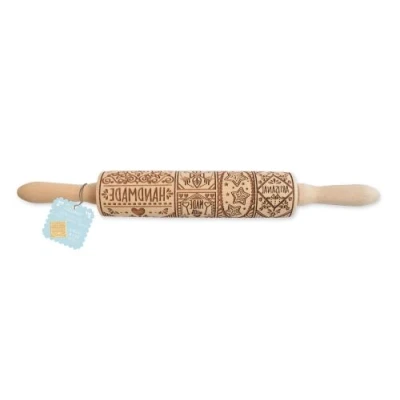 Image de Rouleau Scrapcooking Home made en bois 39 cm