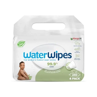 Afbeelding van Soapberry BIO vochtige babydoekjes 4x60st.