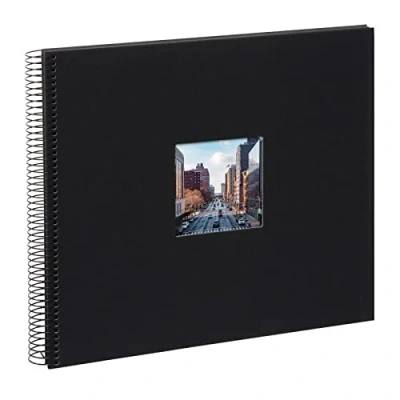 Afbeelding van Goldbuch Spiraal fotoalbum Bella Vista Zwart 35x30 cm