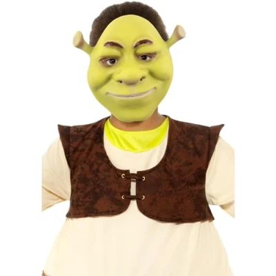 Afbeelding van Smiffys 52356 Officieel gelicentieerd EVA masker voor jongens, groen, één maat