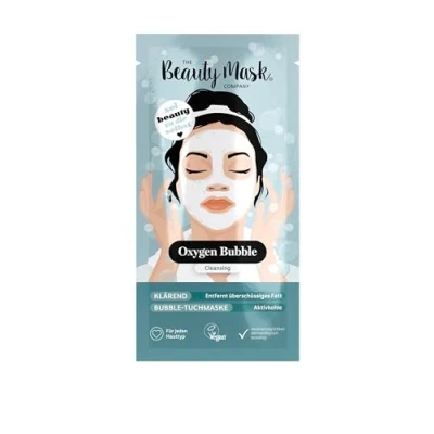 Afbeelding van The Beauty Mask Company 2x Oxygen Bubble Sheet Masker