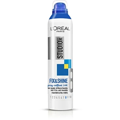 Afbeelding van L&#039;Oréal Paris Studio Line Fix&amp;Shine Styling spray, 24 uur, extra sterke bevestiging, 300 ml