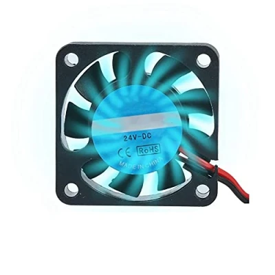 Afbeelding van 2 stuks 3D printerventilator, Tangxi ventilator 40 x 10 mm koelprinter, DC 24 V, 7000 rpm, super stille 4010 voor Makerbot Arduino Ender 3 RepRap i3 Creality