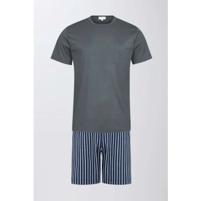 Afbeelding van mey KURZ Pyjama, Heren, Maat: 3XL, Neptune