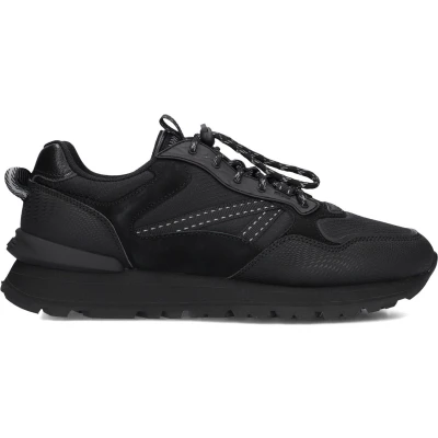 Afbeelding van The Hoff Brand City Off Road Sneakers Leer Heren Zwart Maat 40