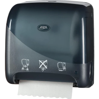 Afbeelding van Euro Products Pearl Autocut Mini Matic XL Handdoekrolautomaat Zwart