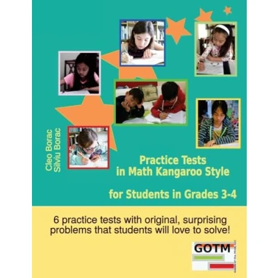 Afbeelding van Practice Tests in Math Kangaroo Style for Students Grades 3 4