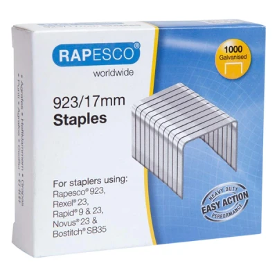 Image de Boite de 1000 Agrafes Galvanisées 923/17mm type 23