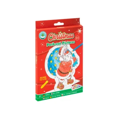 Afbeelding van Grafix Kerst Prikblok
