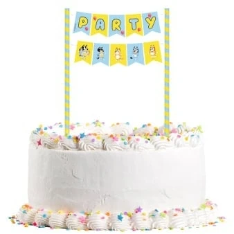 Image de Topper de gâteau Bluey par unité
