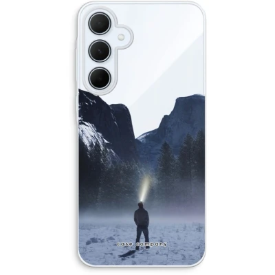 Afbeelding van Case Company® hoesje geschikt voor Samsung Galaxy A35 Wanderlust Soft Cover Telefoonhoesje Bescherming aan alle Kanten en Schermrand