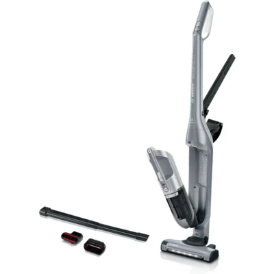 Afbeelding van Bosch Serie 4 BBH3K2801 steelstofzuiger &amp; elektrische bezem Zakloos Zilver