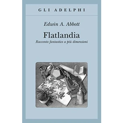 Afbeelding van ISBN Flatlandia boek Literaire fictie Italiaans 166 pagina&#039;s