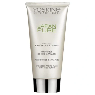 Afbeelding van Yoskine Japan Pure Hydrogel gezichtswas met rijstscrub
