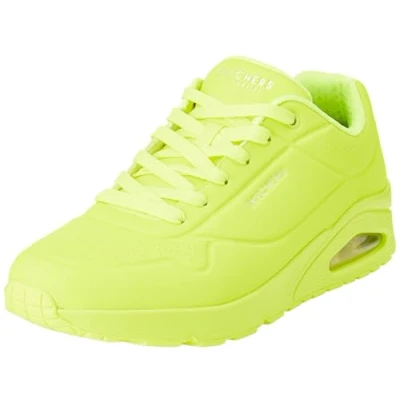 Afbeelding van Skechers Uno Stand on Air Sneakers voor heren, Durabuck Trim vijl