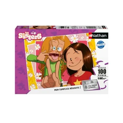 Image de Puzzle 100 pièces Nathan Ma sister d&#039;amour Les Sisters