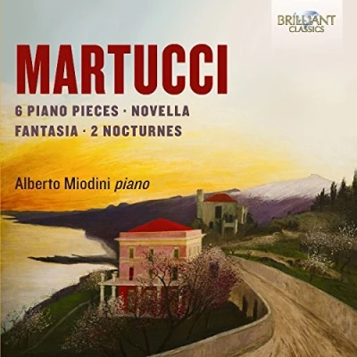 Afbeelding van Alberto Miodini Martucci: 6 Piano Pieces, Novella, Fantasia, 2 Nocturnes (CD)