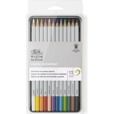 Afbeelding van Winsor&amp;Newton Studio Collection Aquarelpotloden Set 12