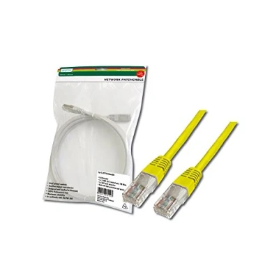 Image de DIGITUS Ecoline cordon de raccordement 1 m jaune