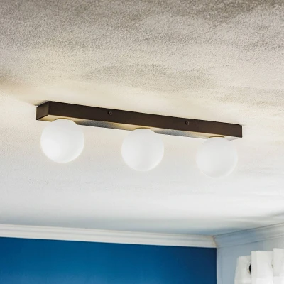 Afbeelding van Badkamerspiegel lamp mini, 3 lamps
