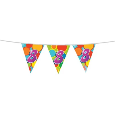 Afbeelding van Vlaggenlijn 8 jaar Party 6 meter
