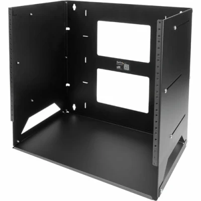 Afbeelding van StarTech Wand monteerbaar server rack ingebouwd schap wandkast massief staal 8U
