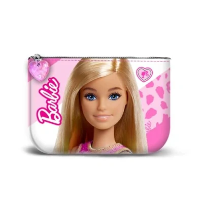 Afbeelding van Barbie Fashion Mini Muntportemonnee 12.5 x 9 2 cm Roze