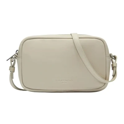 Afbeelding van LIEBESKIND BERLIN Leren Schoudertas Maia Crossbody Bag Milk Beige