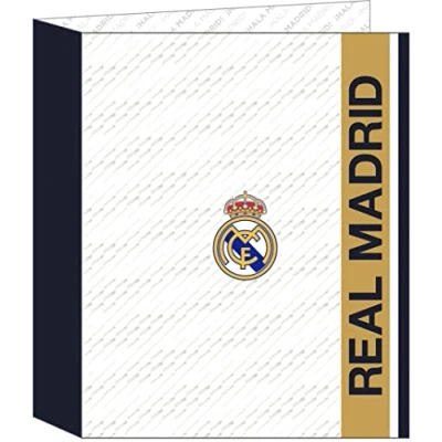 Afbeelding van Ringmap Real Madrid C.F. Wit A4 27 x 33 6 cm