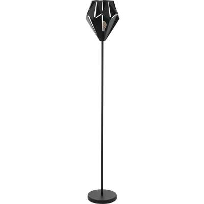 Afbeelding van EGLO Carlton 5 Vloerlamp E27 152,5 cm Zwart
