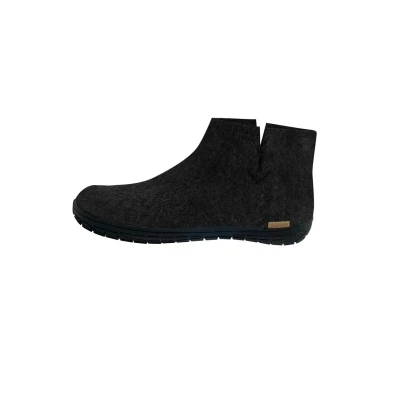 Afbeelding van Glerups GR 02 Heren pantoffelsPopulaire herenschoenen Pantoffel Kleur: Grijs Maat: 43