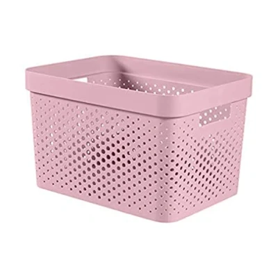 Afbeelding van Curver container Infinity 17 l, roze, 35,5 x 26,2 21,9 cm, gerecycled kunststof