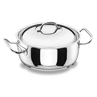 Afbeelding van Lacor 72020 Professionele kookpan met deksel, 20 cm
