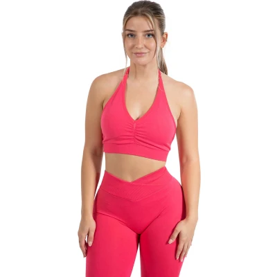 Afbeelding van Smilodox Silvia Sportbh met light support, Dames, Maat: XL, Pink