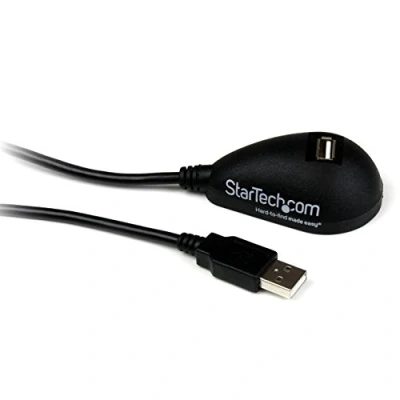 Afbeelding van USB kabel Startech USBEXTAA5DSK A Zwart
