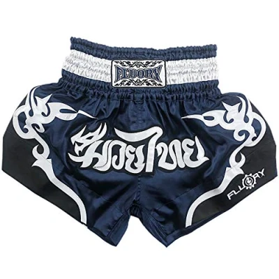 Afbeelding van FLUORY Muay Thai Fight Shorts, MMA Short, kleding, training, kooivechten, grappling, martial arts, vechtsporten, kickboksen