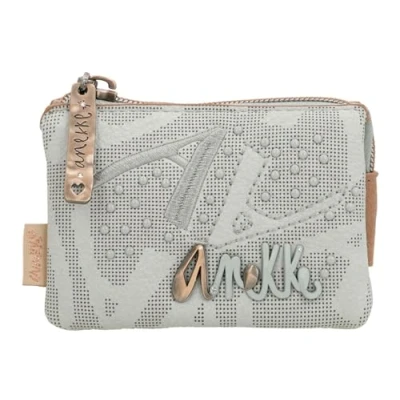 Afbeelding van Anekke Triple Passion Portemonnee Etui voor dames 3 cpts munten en originele accessoires 12 x 7 4 cm Meerkleurig, Hedendaags, Modern