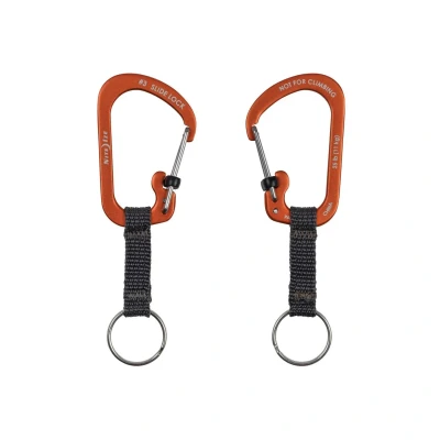 Afbeelding van Nite Ize Carabiner #3 Slidelock Sleutelring Karabijnhaak Aluminium Orange Oranje Overige Accessoires