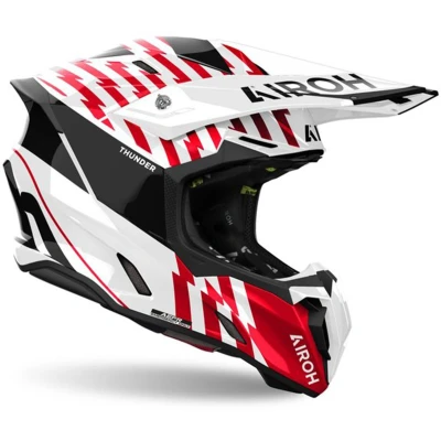 Afbeelding van Airoh Twist 3.0 Thunder Red White M Maat Helm