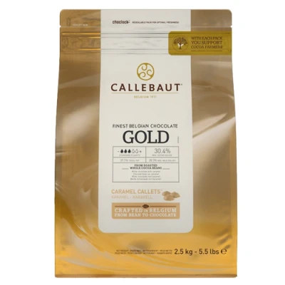 Afbeelding van Callebaut Chocolade Callets Gold 2,5 kg