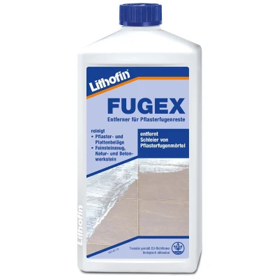 Afbeelding van FUGEX, Oplosmiddel/verwijderaar harsvoegmortel, Lithofin, 1 ltr