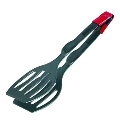 Afbeelding van Westmark Duetto Flonal Plus 21002275 dubbele spatel, hittebestendig tot 270 C, zwart, lengte 28,9 cm