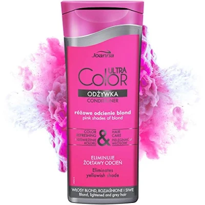Afbeelding van Joanna Ultra Color Conditioner Pink Shades Blond 200G