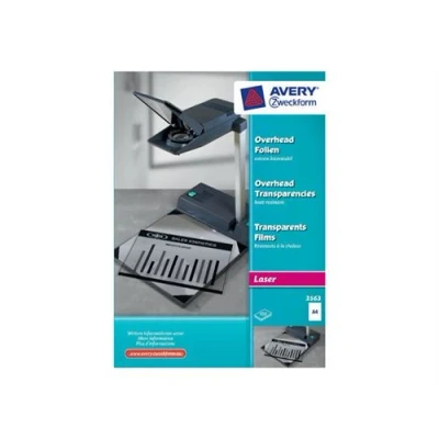 Image de Avery Zweckform 3563 film transparent 100 feuille(s)