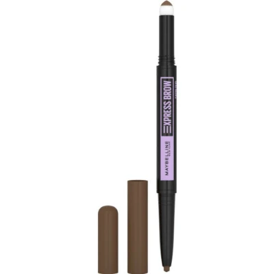 Afbeelding van 1+1 gratis: Maybelline Brow Satin Duo Wenkbrauwpotlood en Poeder 025 Brunette