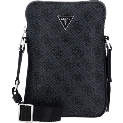 Afbeelding van Guess Vezzola Squared Xbody Unisex Schoudertas, Maat: One Size, Black