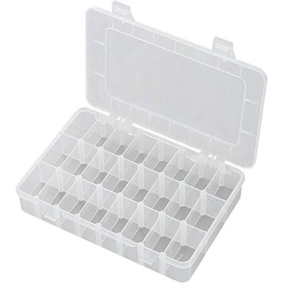 Afbeelding van TRU COMPONENTS EKB 206 Assortimentsdoos (l x b h) 200 130 35 mm Aantal vakken: 24 Variabele onderverdeling Inhoud 1 stuk(s)