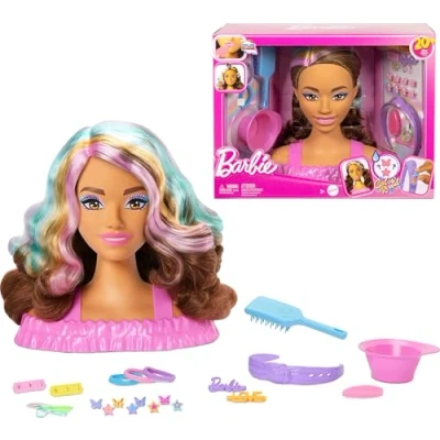 Image de Poupée Barbie Tête à coiffer Brune