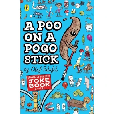 Afbeelding van a Poo on Pogo Stick